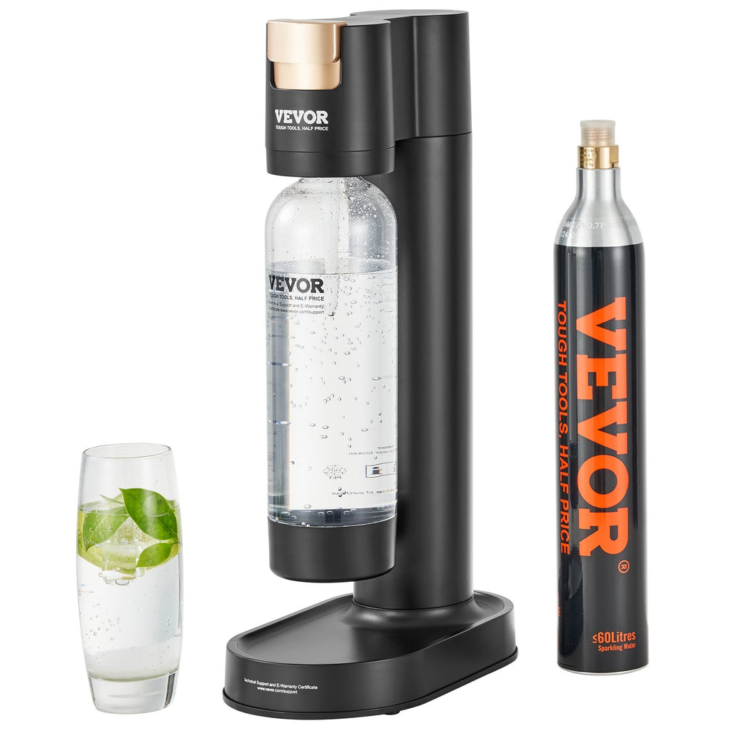 Sparkling Water Maker Soda Machine For Home Carbonating Kit 1L BPA Free Bottle