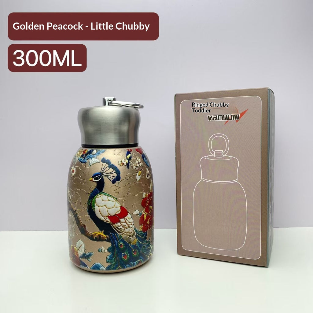 Mini Insulated Water Bottle With Pull Ring 300ml 316 Stainless Steel