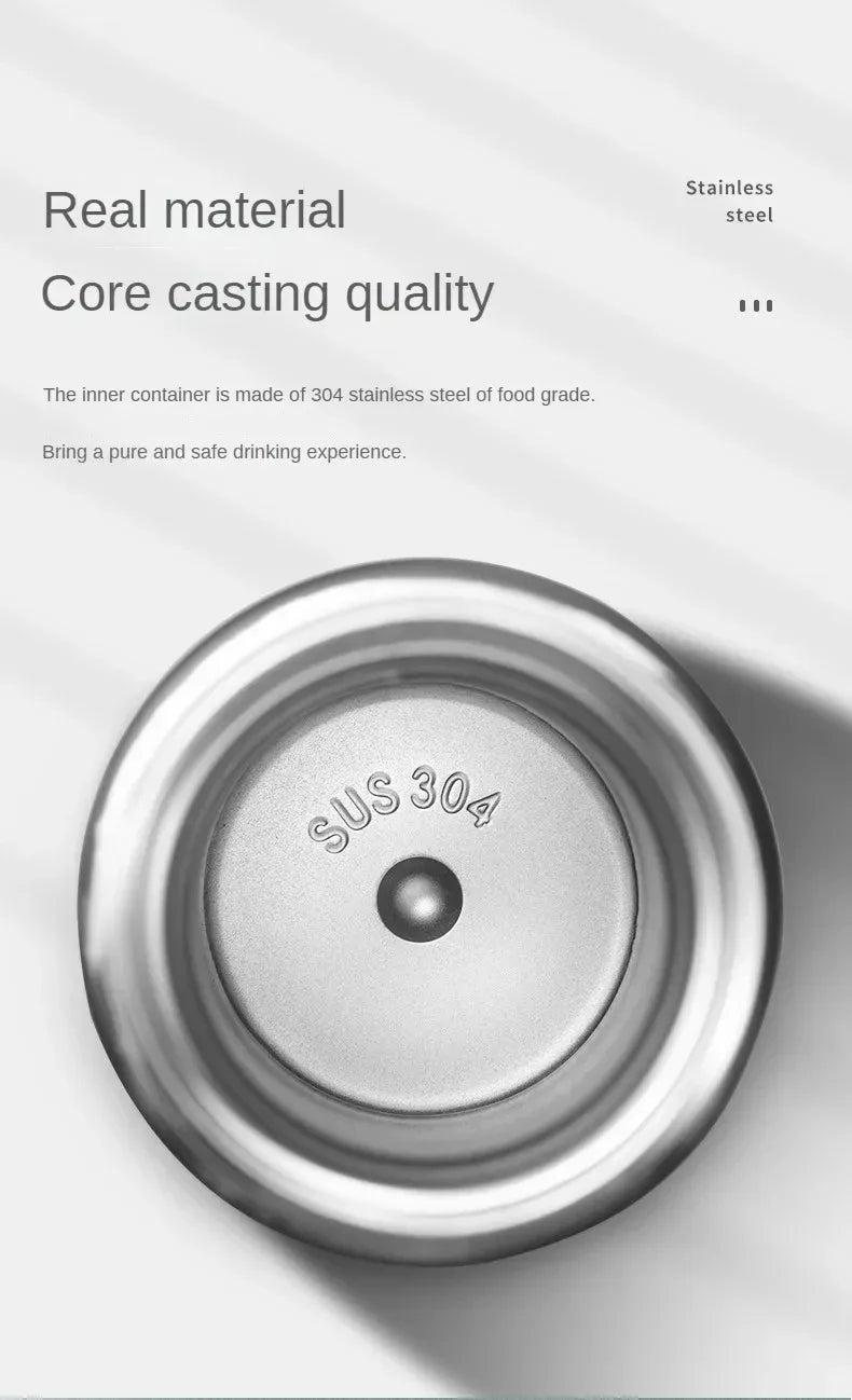 500ML Intelligent Temperature Thermos Bottle Sports Water Cup Car Insulated Cup Keeps Cold and Heat Thermal Mug Vacuum Flasks