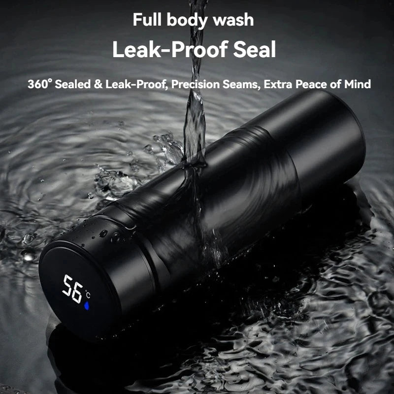 500ML Intelligent Temperature Thermos Bottle Sports Water Cup Car Insulated Cup Keeps Cold and Heat Thermal Mug Vacuum Flasks
