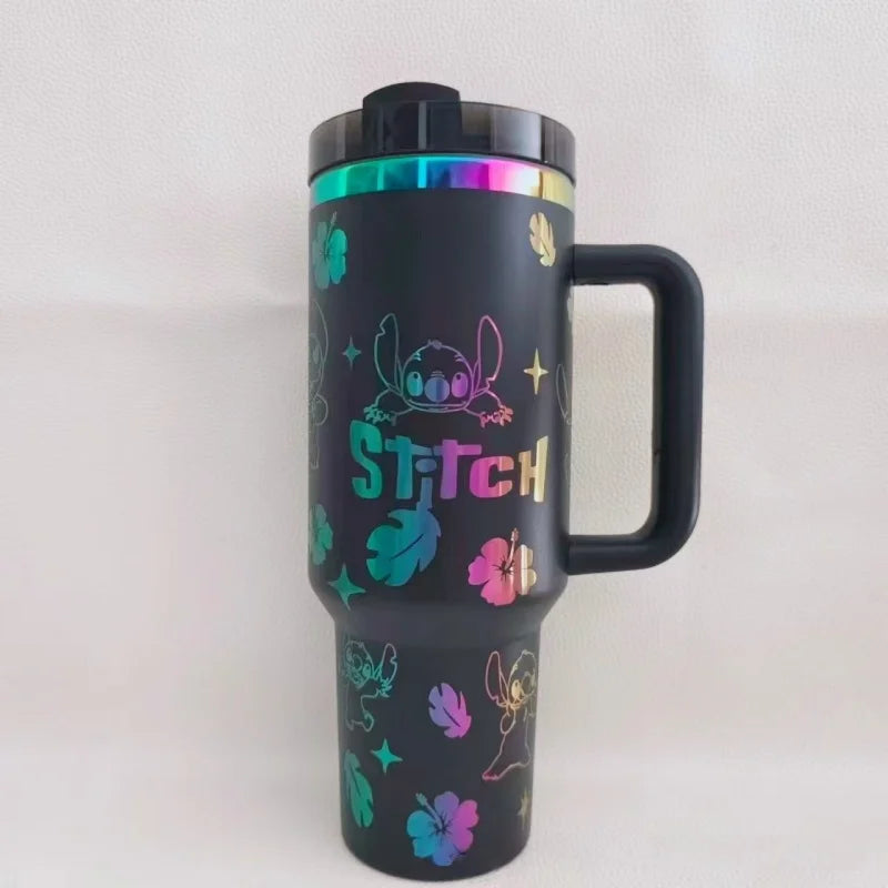 BEAST KINGDOM Stainless Stitch Insulated Cup 1180ml 304 Stainless Steel Vacuum Insulated Car Coffee Cup Sports Outdoor Travel
