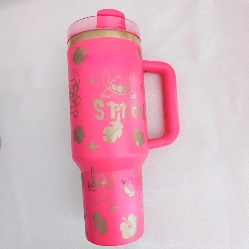 BEAST KINGDOM Stainless Stitch Insulated Cup 1180ml 304 Stainless Steel Vacuum Insulated Car Coffee Cup Sports Outdoor Travel