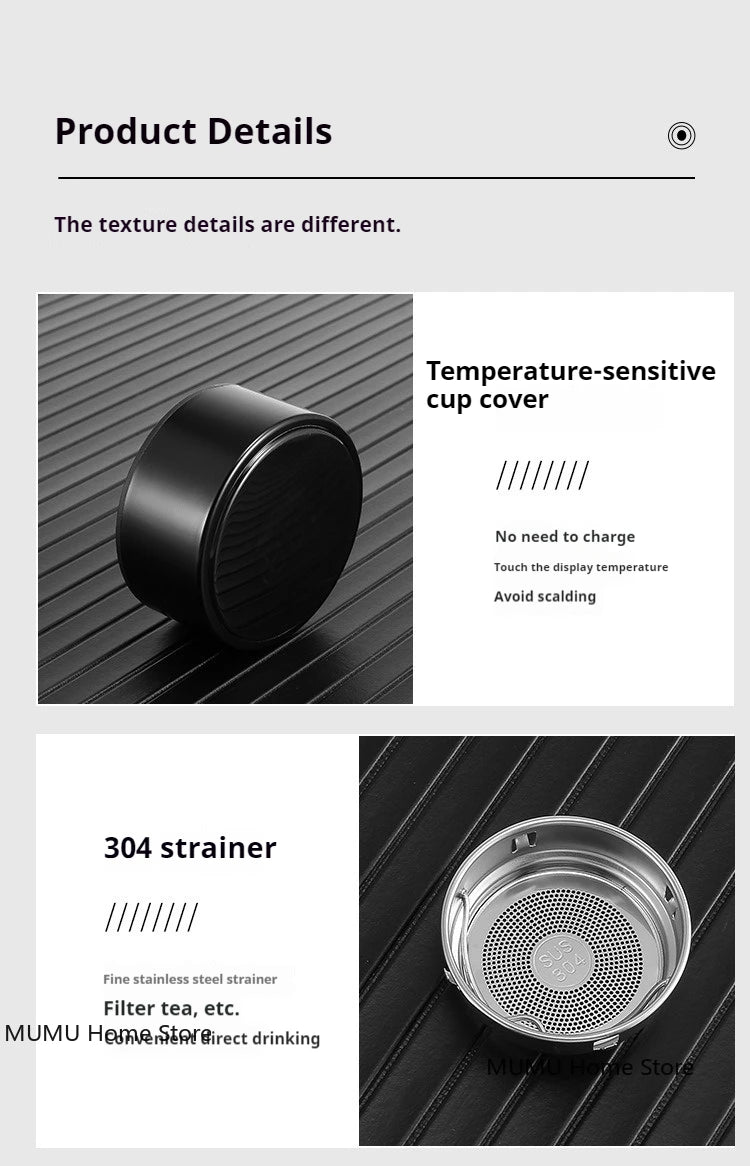 500ML Temperature Thermos Bottle Stainless Steel Insulated Vacuum Flask Portable