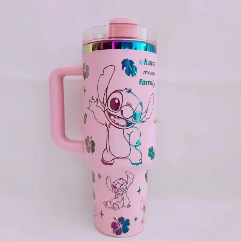 BEAST KINGDOM Stainless Stitch Insulated Cup 1180ml 304 Stainless Steel Vacuum Insulated Car Coffee Cup Sports Outdoor Travel