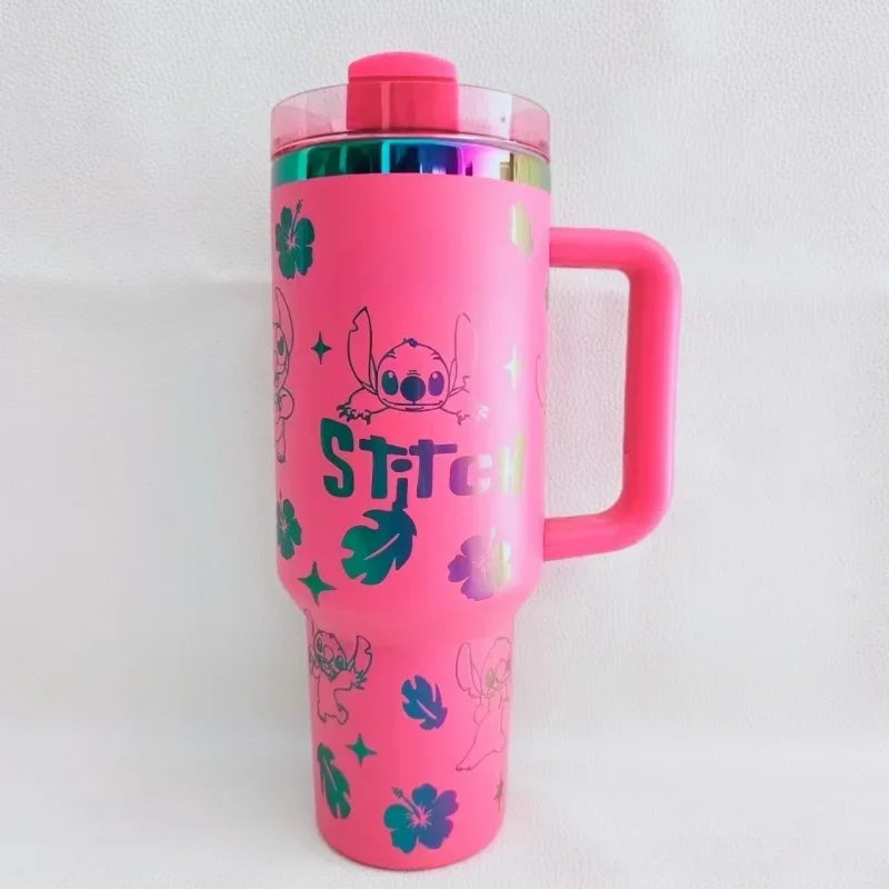 BEAST KINGDOM Stainless Stitch Insulated Cup 1180ml 304 Stainless Steel Vacuum Insulated Car Coffee Cup Sports Outdoor Travel