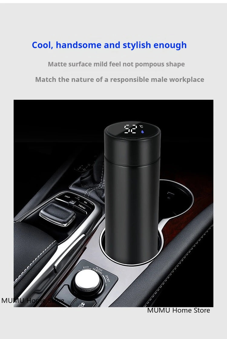 500ML Temperature Thermos Bottle Stainless Steel Insulated Vacuum Flask Portable