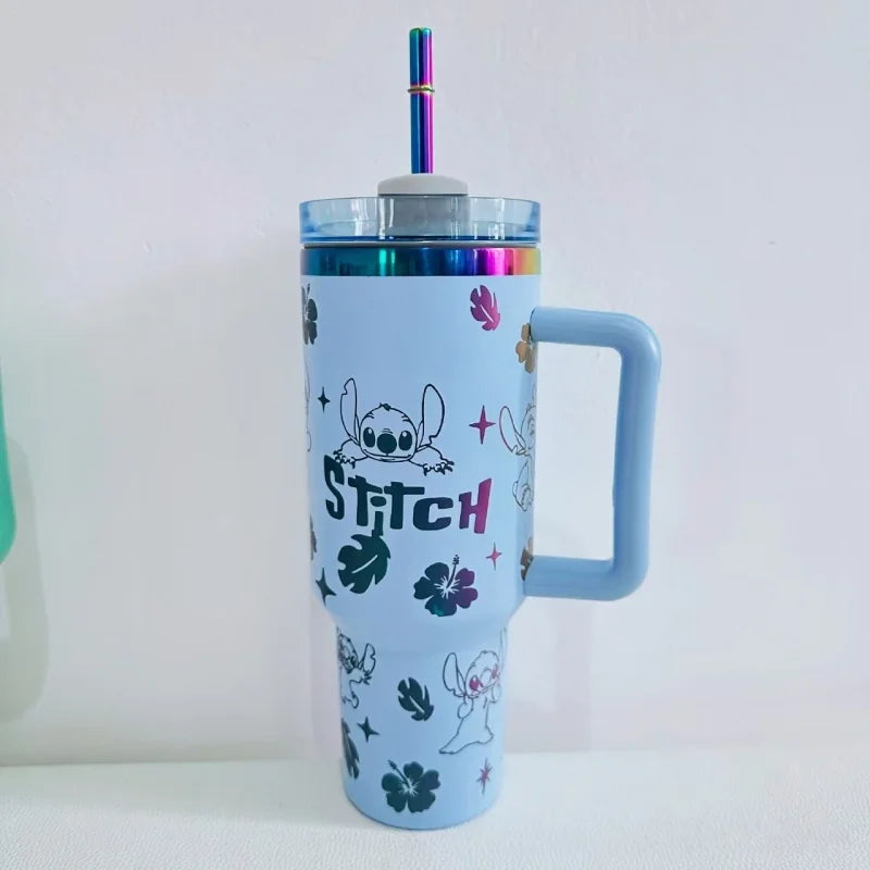 BEAST KINGDOM Stainless Stitch Insulated Cup 1180ml 304 Stainless Steel Vacuum Insulated Car Coffee Cup Sports Outdoor Travel