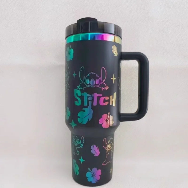 BEAST KINGDOM Stainless Stitch Insulated Cup 1180ml 304 Stainless Steel Vacuum Insulated Car Coffee Cup Sports Outdoor Travel