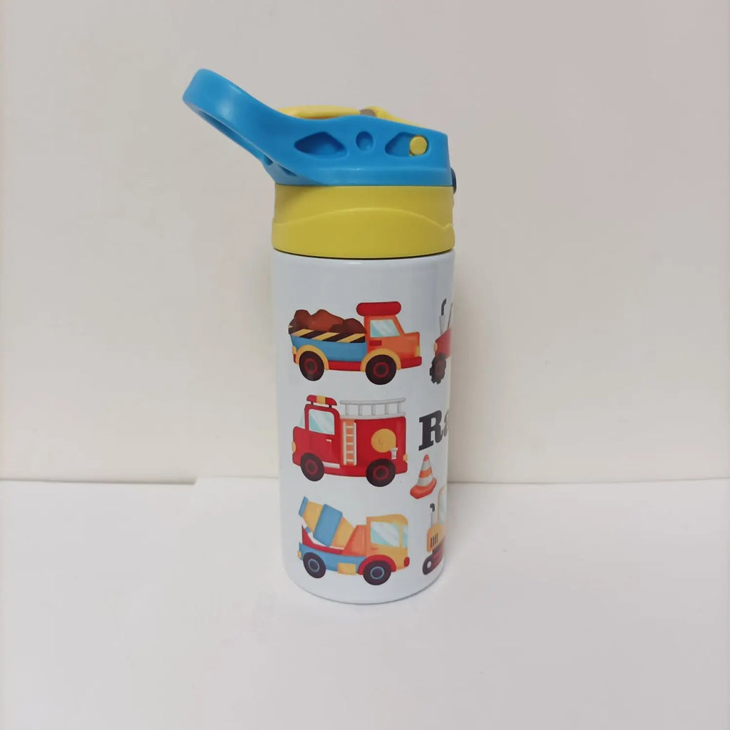 350ML Children Kids Thermos DIY LOGO customize Photo Name Colorful Printing Full Around Bottle Creative Gift School Kindergarten