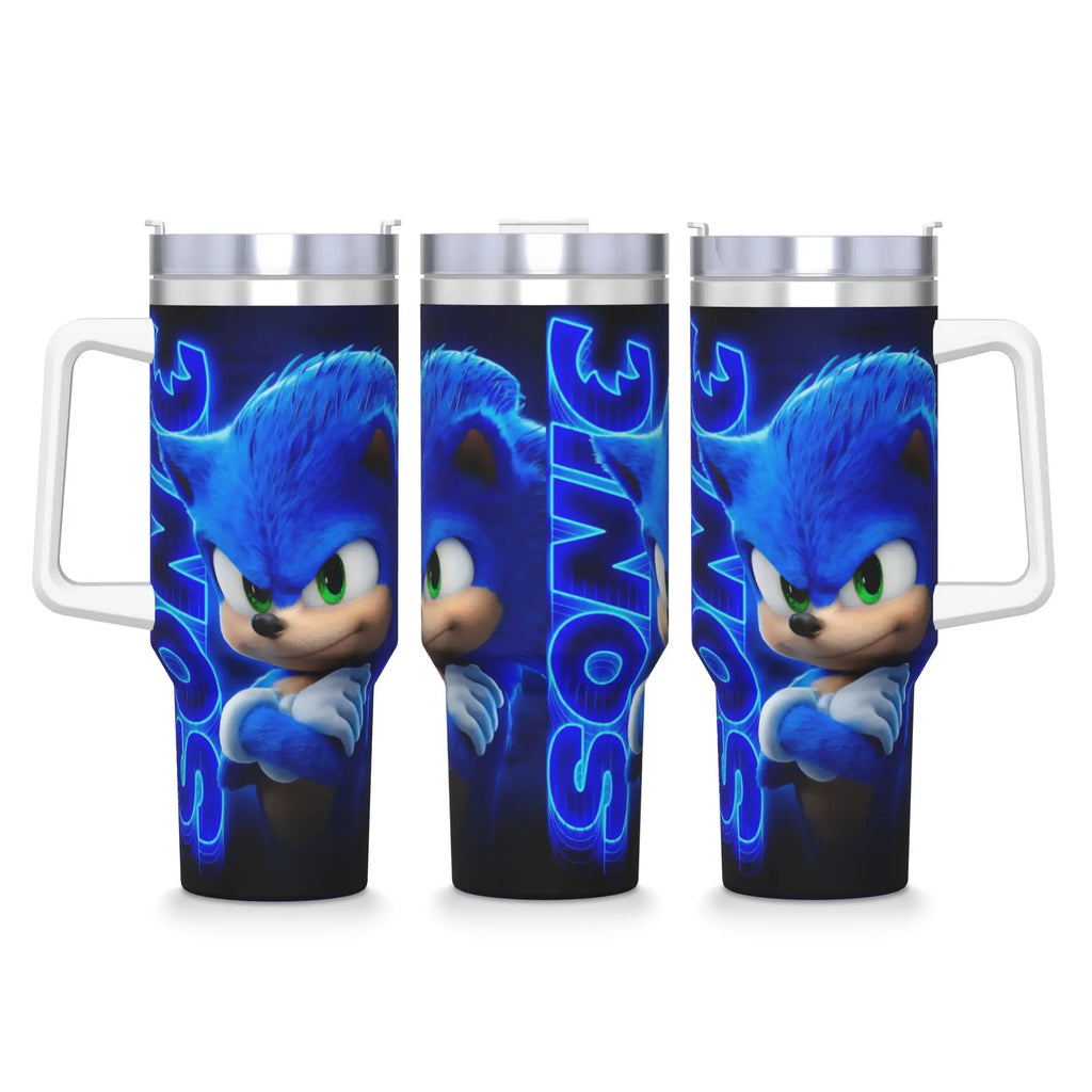 Stainless Steel Tumbler S-Sonices Game Thermal Mug Blue Character
Heat Preservation Hot Drinks Car Mugs Driving Water Bottle