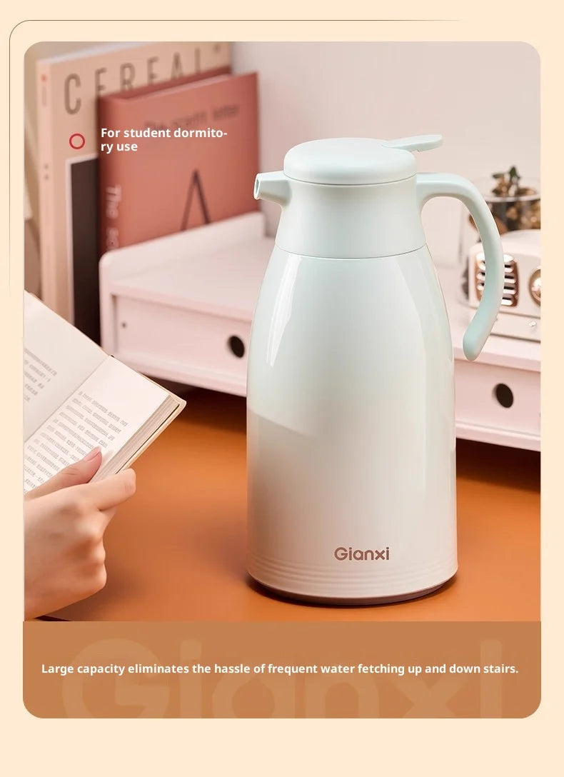 Gianxi Red Thermos  Household Large Capacity Thermos  Wedding Dowry Pair Thermos  Office Thermos