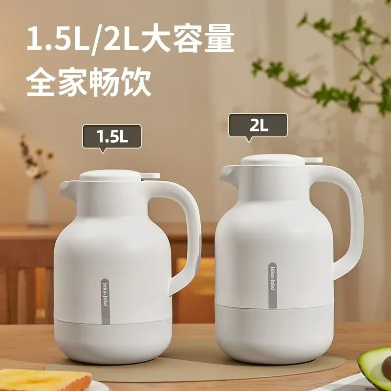 Thermos household large-capacity glass liner 36 hours insulation kettle boiling water bottle home school thermos