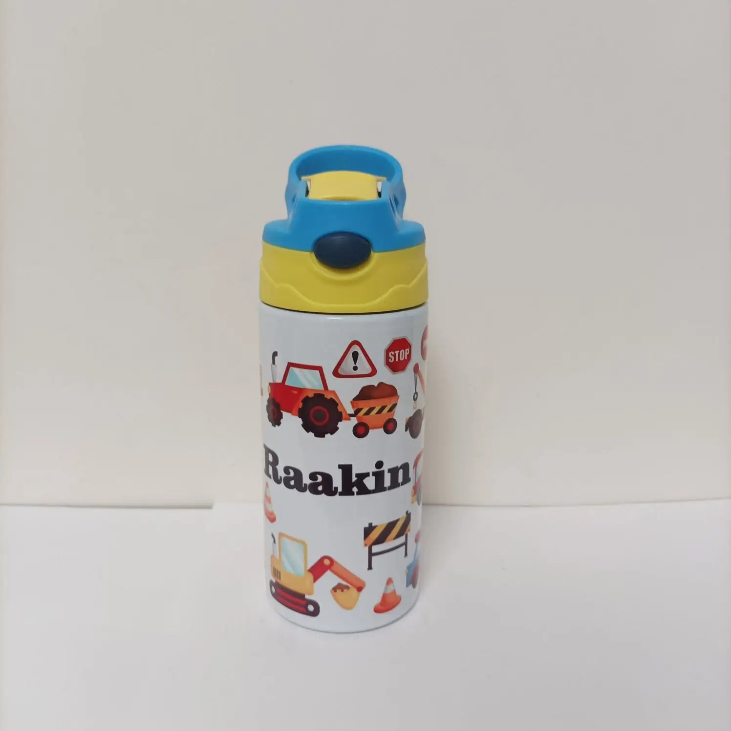 350ML Children Kids Thermos DIY LOGO customize Photo Name Colorful Printing Full Around Bottle Creative Gift School Kindergarten