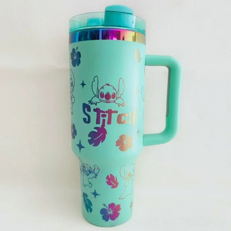BEAST KINGDOM Stainless Stitch Insulated Cup 1180ml 304 Stainless Steel Vacuum Insulated Car Coffee Cup Sports Outdoor Travel