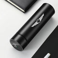 500Ml Thermos Bottle Smart Cup Digital with Temperature Display Genesis Car 304 Stainless Steel Thermos Bottle Long-lasting Heat