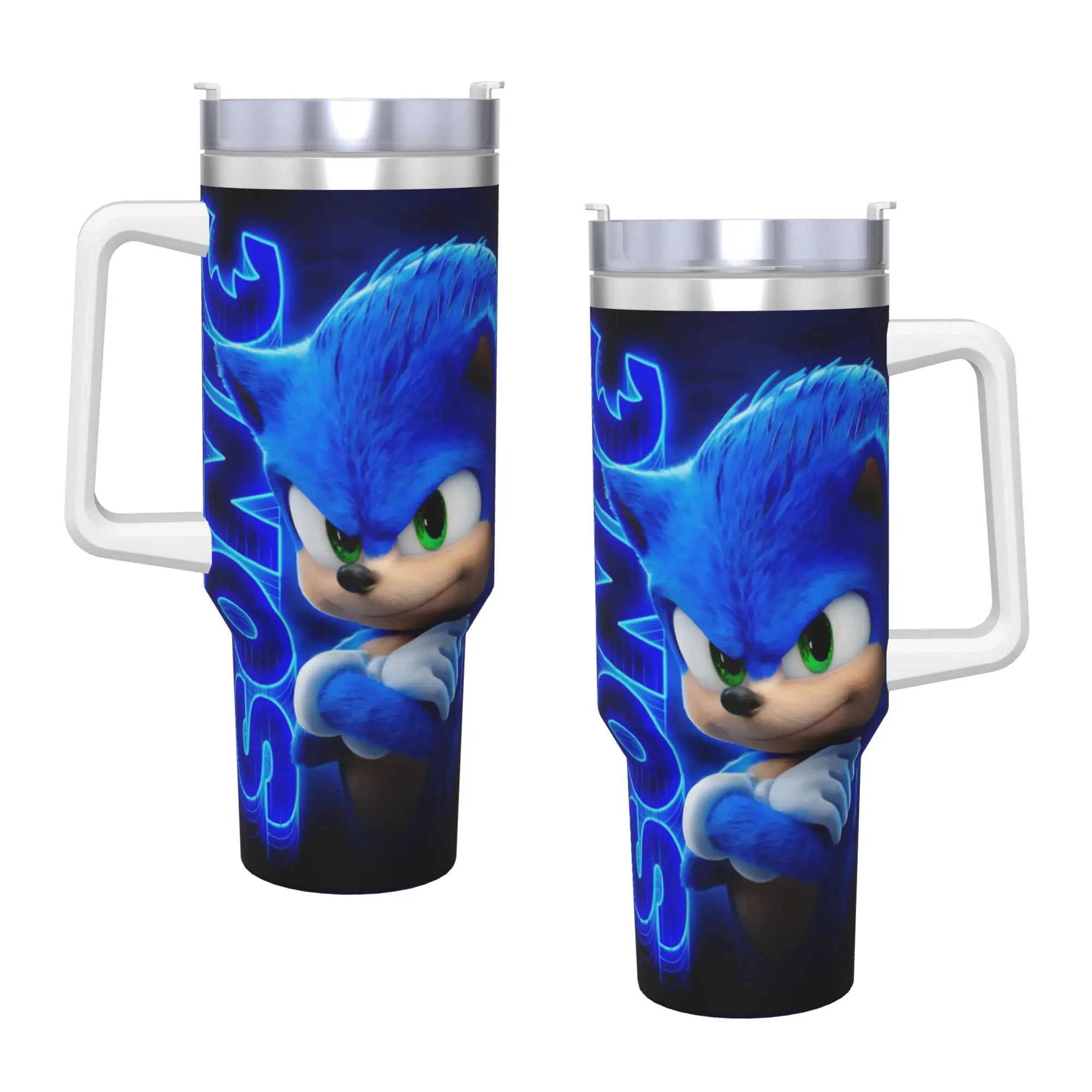 Stainless Steel Tumbler S-Sonices Game Thermal Mug Blue Character
Heat Preservation Hot Drinks Car Mugs Driving Water Bottle