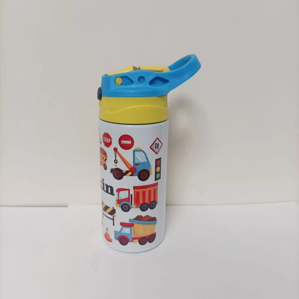 350ML Children Kids Thermos DIY LOGO customize Photo Name Colorful Printing Full Around Bottle Creative Gift School Kindergarten