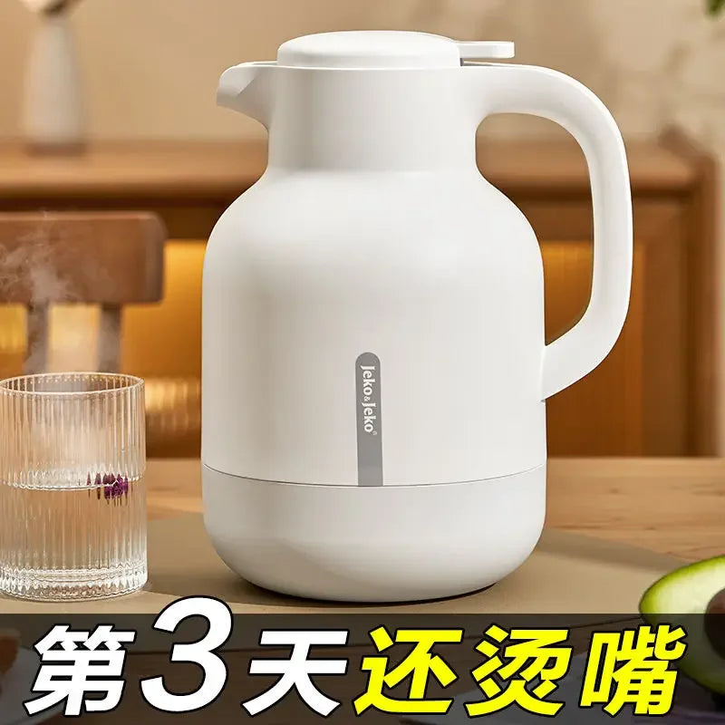 Thermos household large-capacity glass liner 36 hours insulation kettle boiling water bottle home school thermos