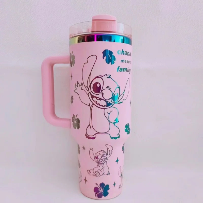 BEAST KINGDOM Stainless Stitch Insulated Cup 1180ml 304 Stainless Steel Vacuum Insulated Car Coffee Cup Sports Outdoor Travel