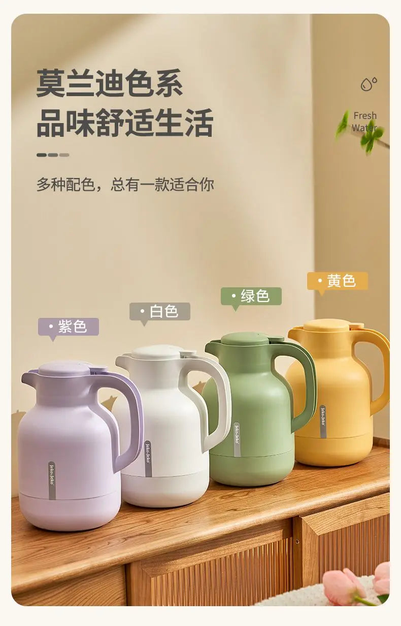 Thermos household large-capacity glass liner 36 hours insulation kettle boiling water bottle home school thermos