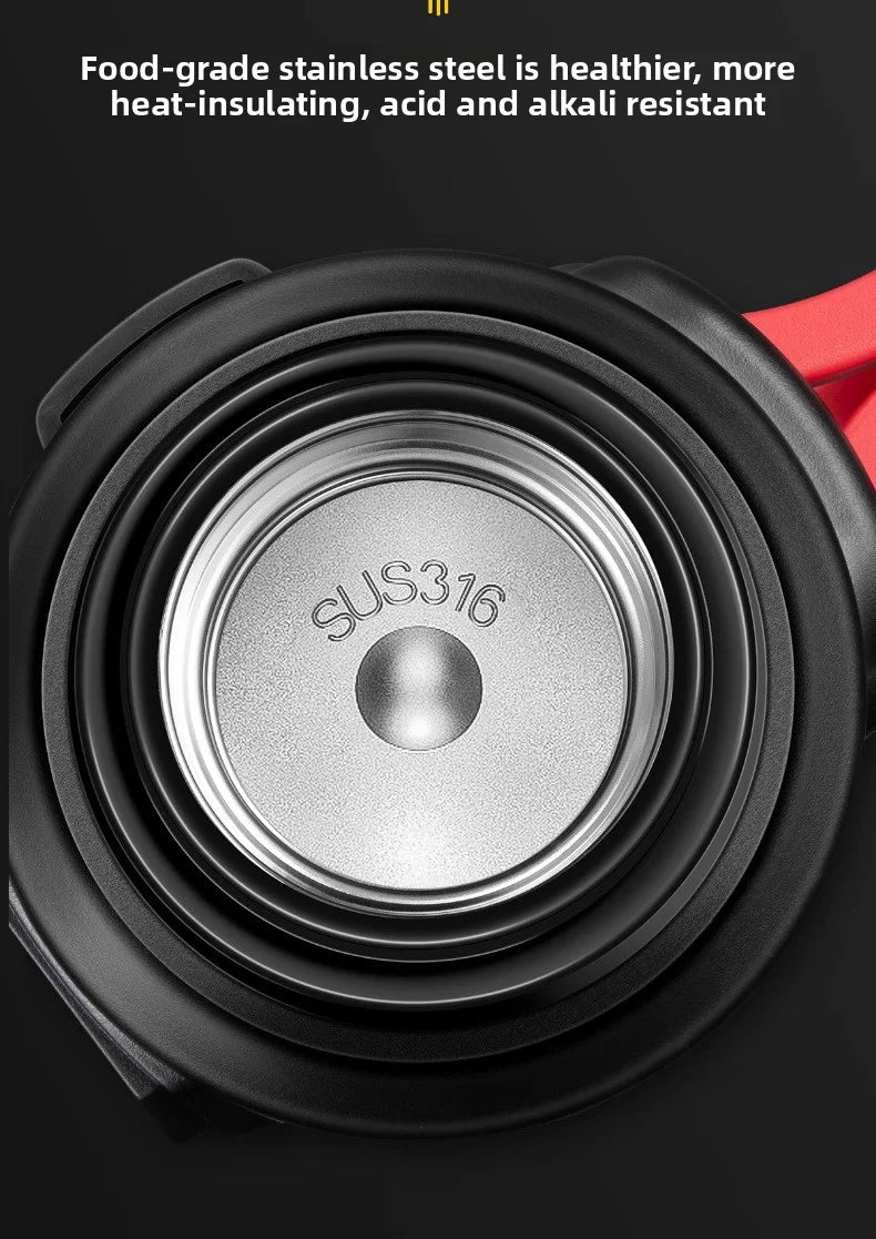 Car Large Thermos -1.7L/2.0L/2.5L Stainless Steel Thermos, Suitable for Travel, Camping  Super Large Vacuum Insulati