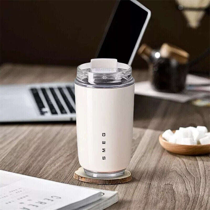 Pink Stainless Steel Travel Mug Insulated Cup Coffee Bottle
