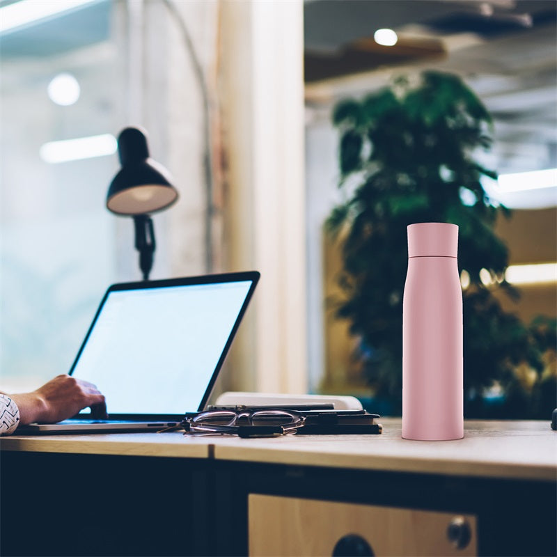 Thermal Water Bottle With Smart Temperature Display Stainless Steel Tumbler