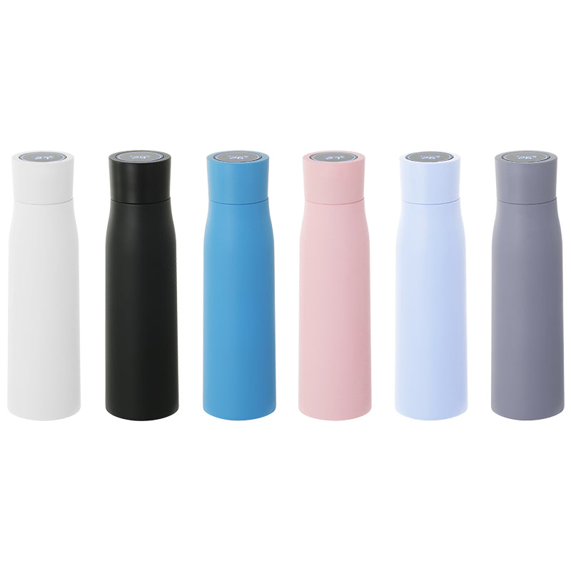 Thermal Water Bottle With Smart Temperature Display Stainless Steel Tumbler